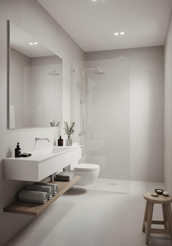 modern minimalist bathroom interior design